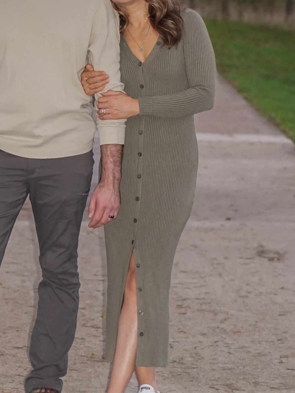 Abercrombie Knit Midi Dress - Picture 3 of 3
